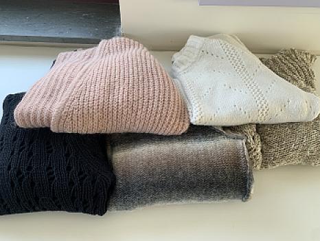 Various sweaters