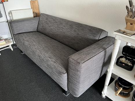 anthracite grey melange 2.5-seater sofa