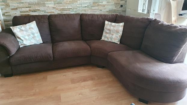 Large comfortable corner sofa