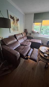 Nice dark brown sofa 