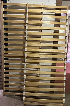 Free to pick up: 2 IKEA Sultan Mane wooden slatted bed bases, 80 × 199 cm each / FREE IKEA Sultan Mane Bed Base (2 x 80 × 199 cm)