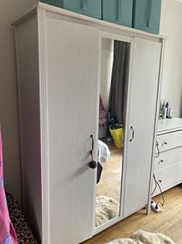 IKEA Wardrobe with mirrored door