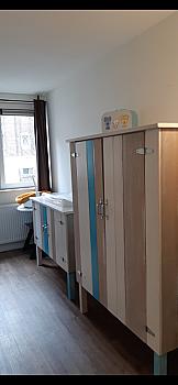 Children's room furniture, cot, changing table, 2 wardrobes