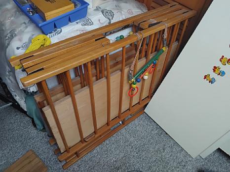Playpen and Crib