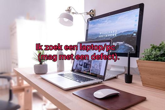 I am looking for a laptop/PC (possibly with a defect)