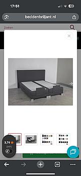 Adjustable box spring 160x200