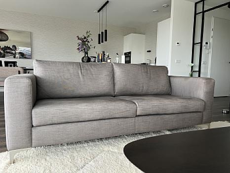 Grey modern 3-seater sofa from the brand Clark